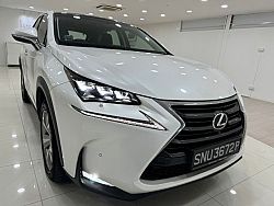 Lexus NX200T Luxury Sunroof 2015 White Revcam LED 